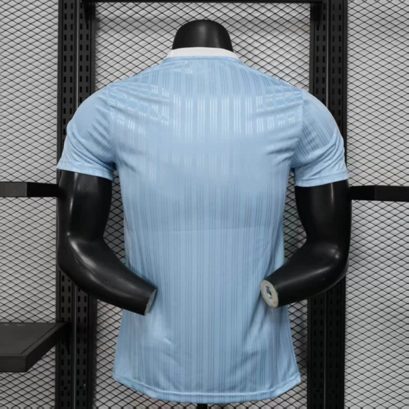 2025/26 Adidas Trefoil casual Light Blue jersey Player Version