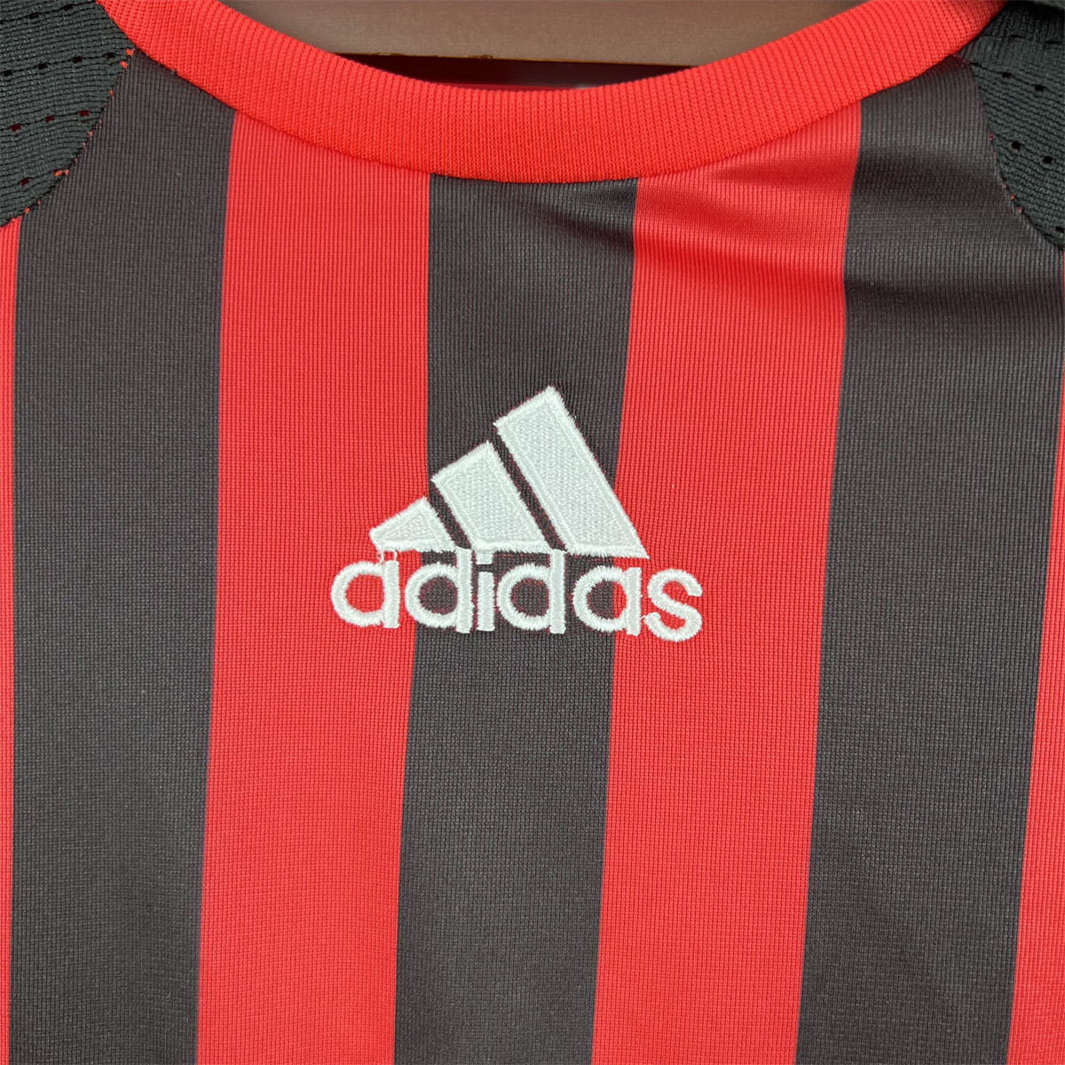 Retro AC Milan 07/08 Long Sleeve Home jersey Fan Version