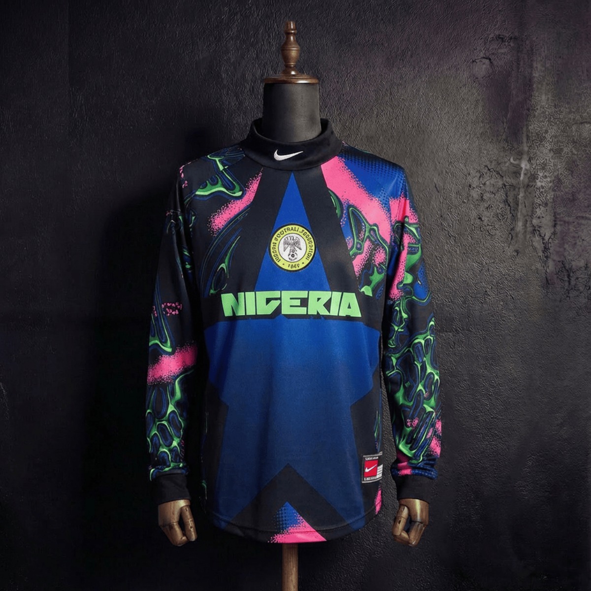 Nigeria 2026 World Cup Hollywood Goalkeeper jersey Long Sleeve Fan version