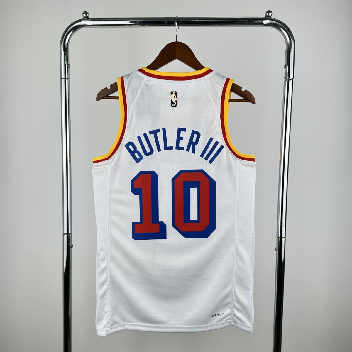 NBA Golden State Warriors 2025 Round Neck Retro Edition White Jersey BUTLER Ⅲ #10 S-XXL