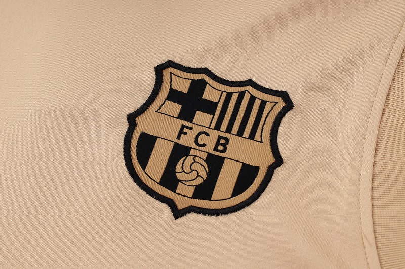 24/25 Barcelona Khaki Training Set Shirt and Shorts
