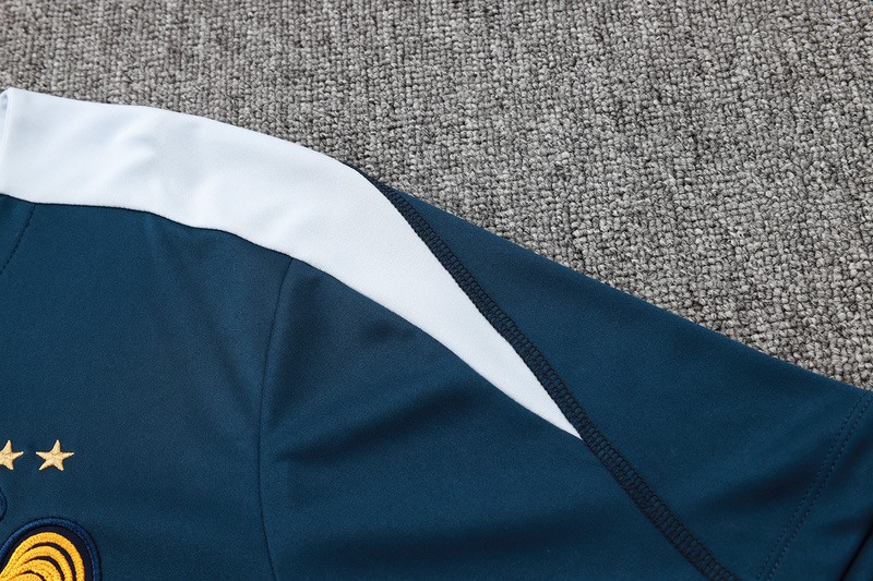 24/25 France Royal Blue Training Set Shirt and Shorts