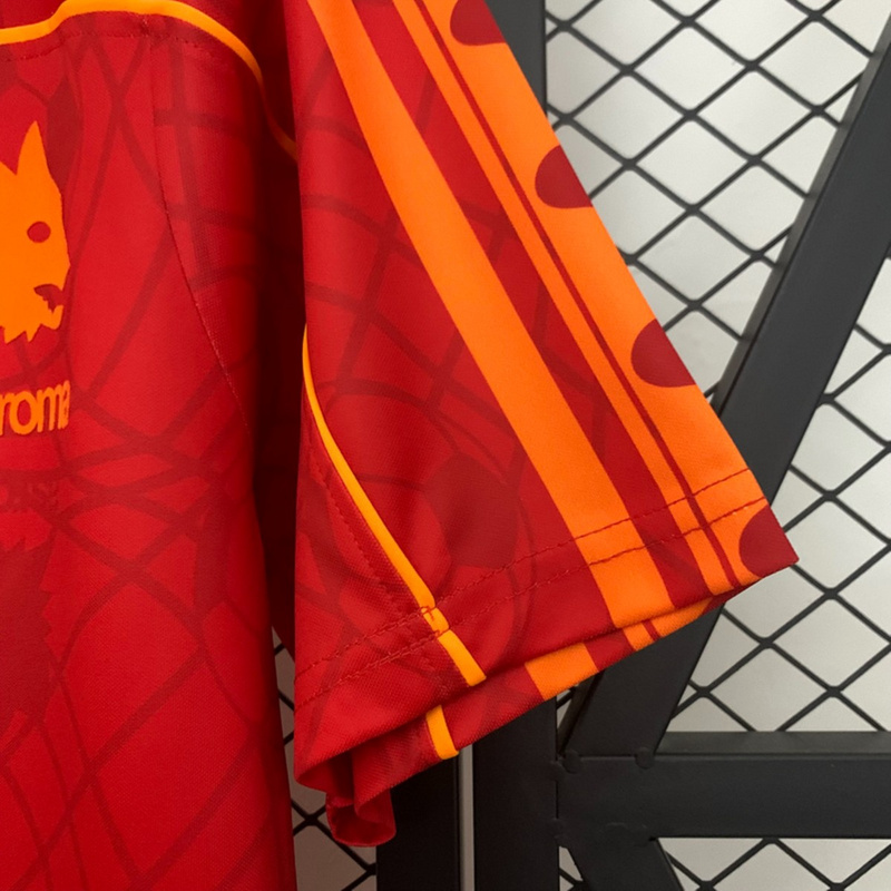 Retro 95/96 Roma Home jersey Fan Version