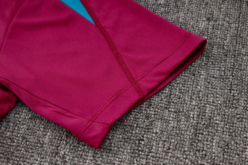 24/25 Psg purplish red Training Set Shirt and Shorts