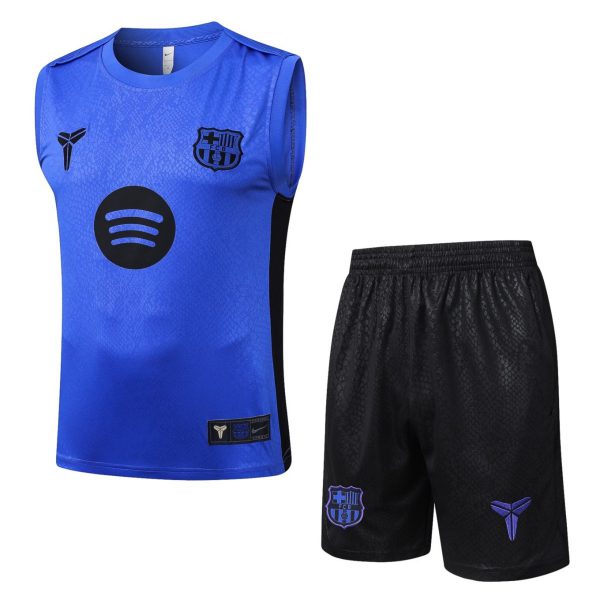 2026 Barcelona Purple Training Set Shirt and Shorts