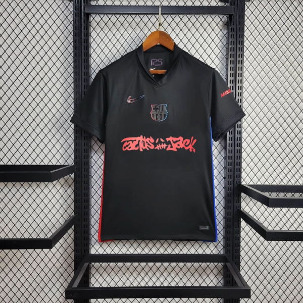 2024/25 Barcelona Away x Travis Scout Special Edition Jersey Fan Version