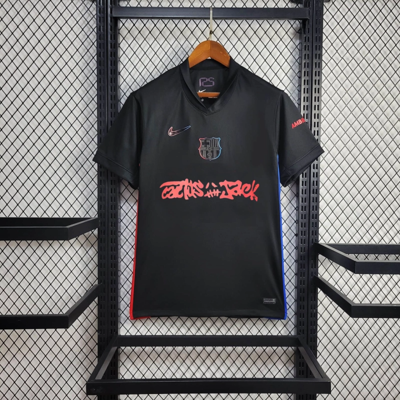 2024/25 Barcelona Away x Travis Scout Special Edition Jersey Fan Version