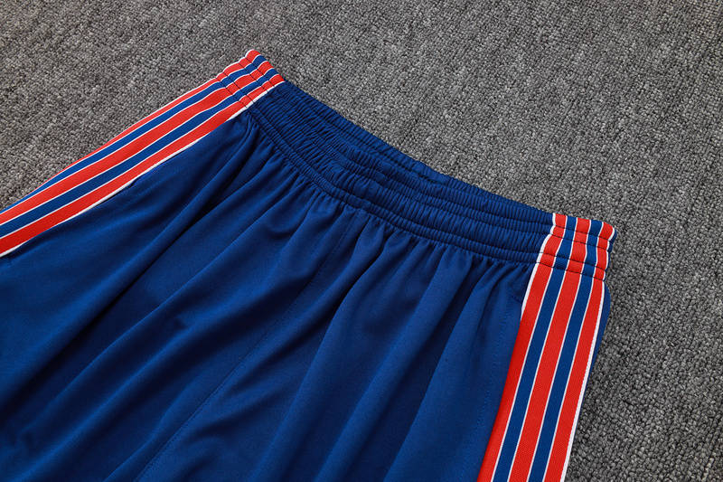 202526 Arsenal Colorful Blue Long-sleeved half-pull training kit Football team kit