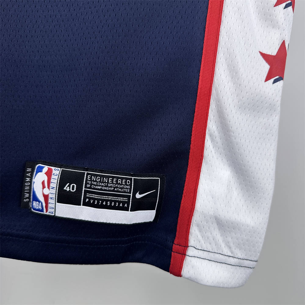 NBA Los Angeles Clippers 2019 City Edition Round Neck dark blue Jersey HARDEN#1 S-XXL