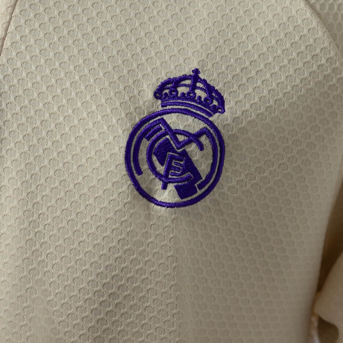 2025/26 Real Madrid Training Beige Polo Fan version
