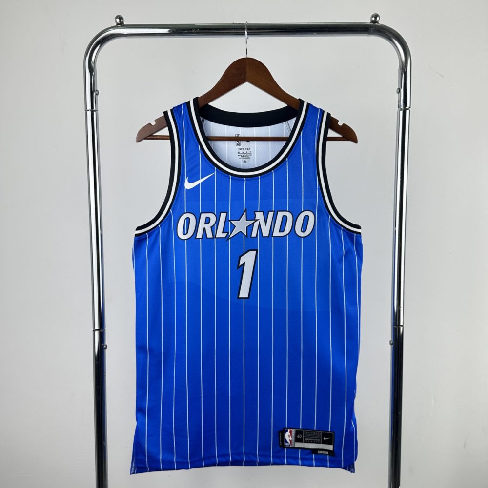 NBA Orlando Magic 2025/26 Round Neck Blue Jersey HARDAWAY#1 S-XXL