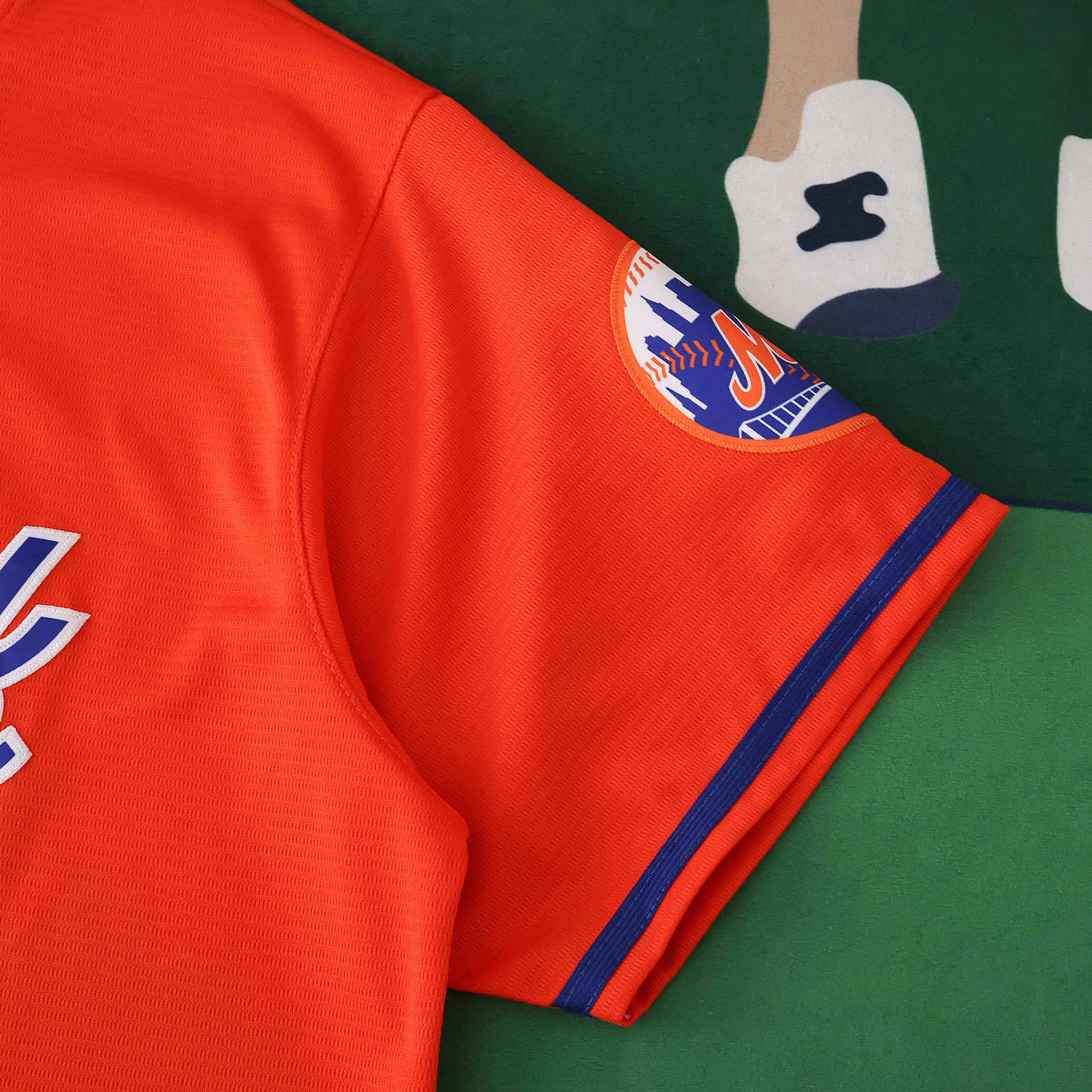 MLB 2025 New York Mets Orange Jersey