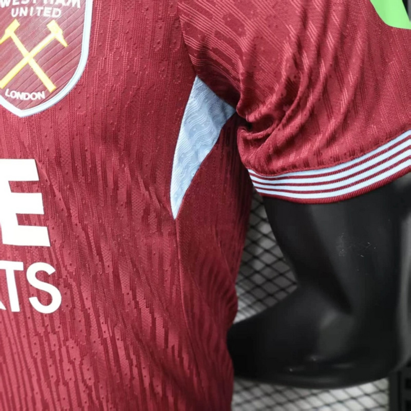 2025/26 West Ham United Home jersey Player Version