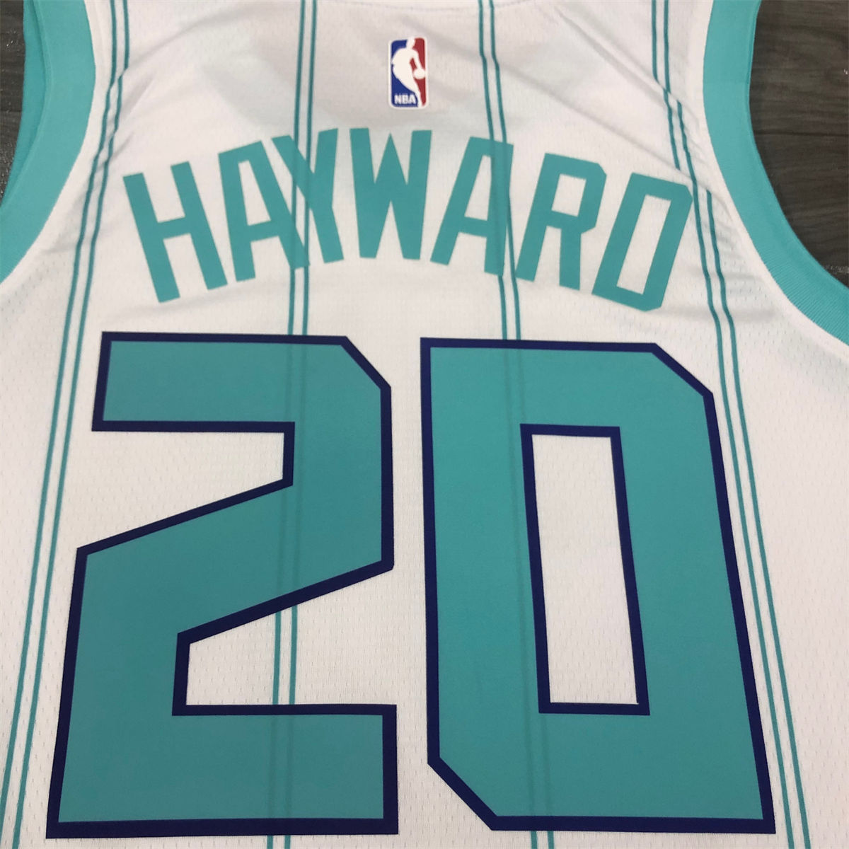 NBA Charlotte Hornets V-Neck White Jersey HAYWARD#20 S-XXL