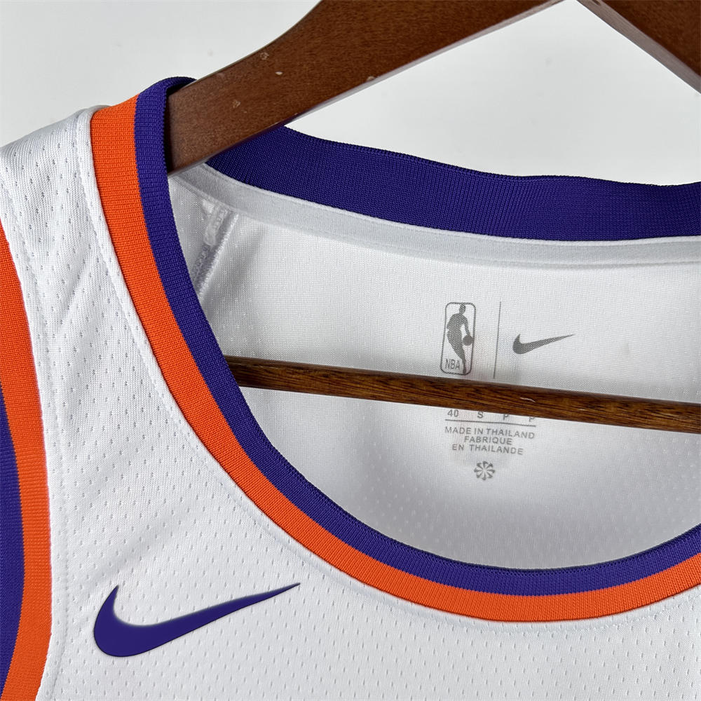 NBA Phoenix Suns 2018 Retro BOOKER#1 White Jersey S-XXL