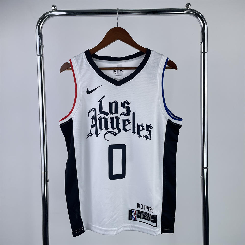 NBA Los Angeles Clippers Jersey WESTBROOK#0 S-XXL