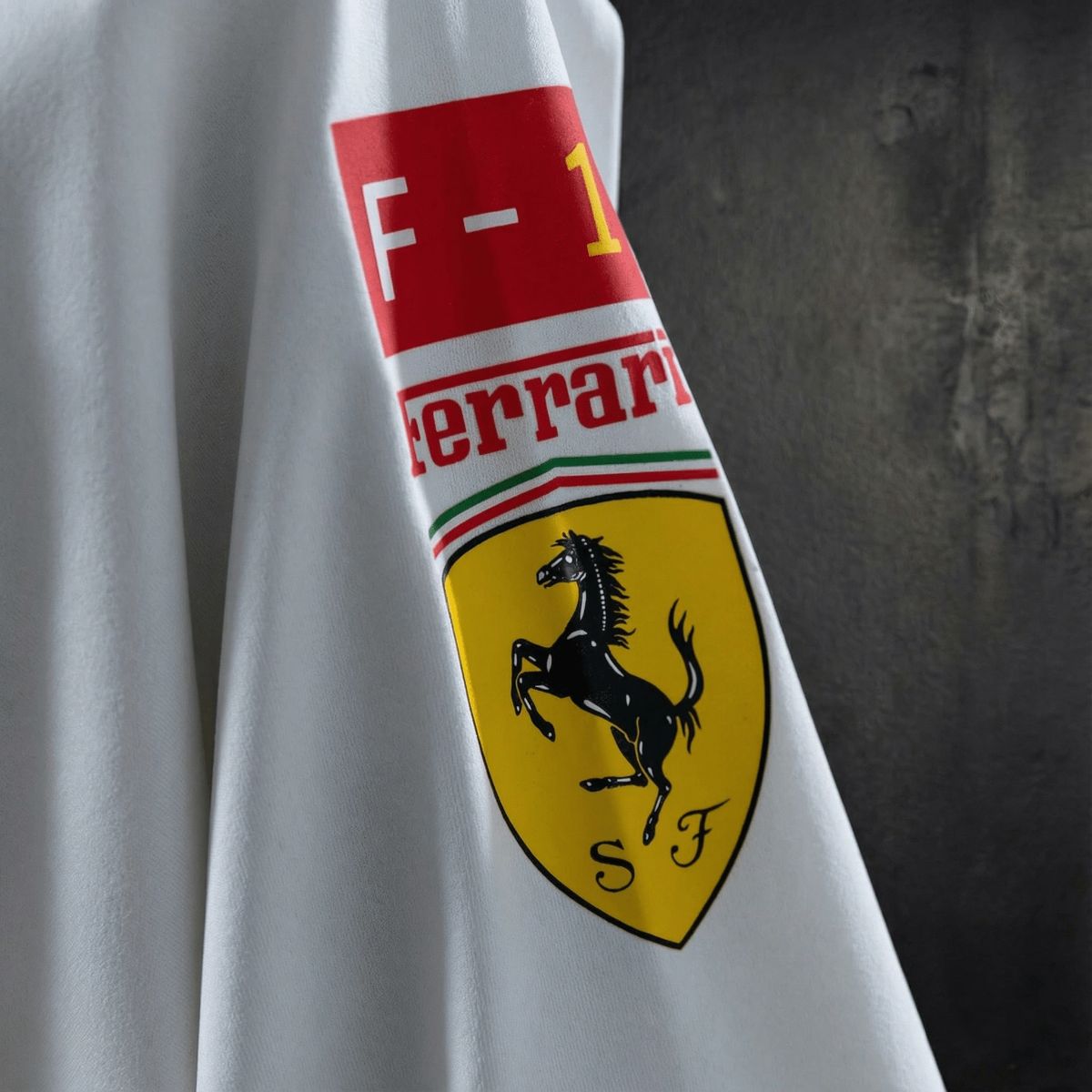 F1 Racing Scuderia Ferrari 2025 White POLO