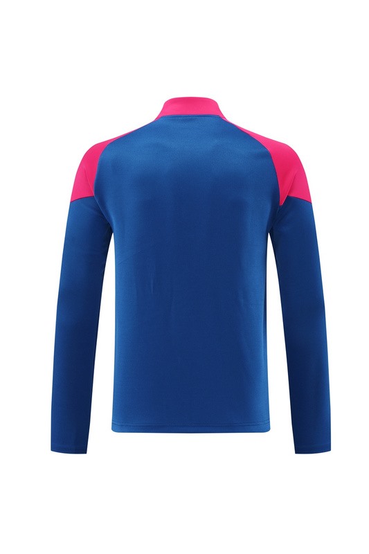 2024 AC Milan Blue Jacket Training Suit Set Football Team Shirt Sports Fashion