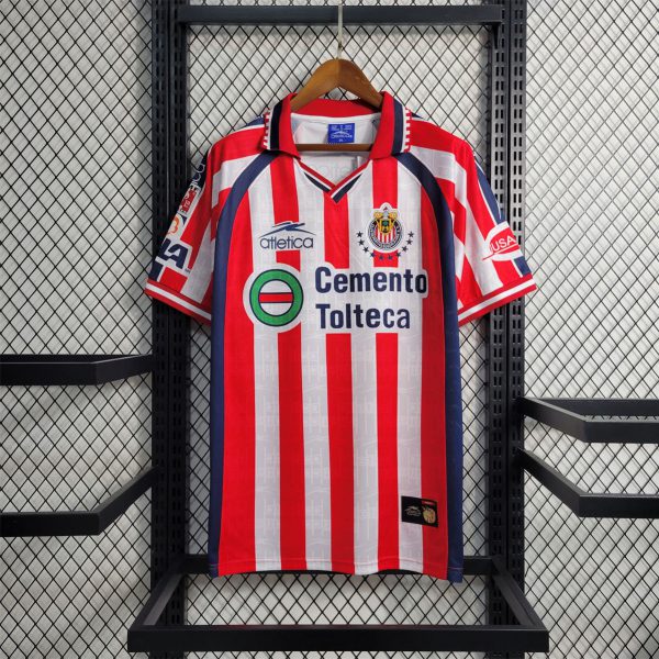Retro Chivas 1999/00 Home jersey Fan Version