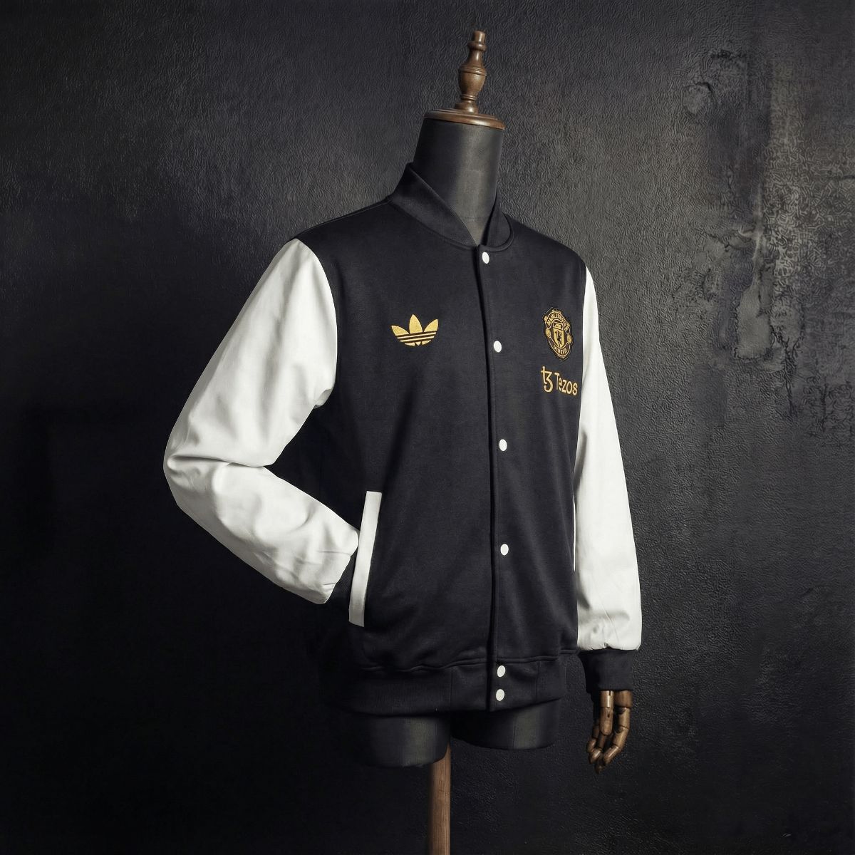 2026 Manchester United Black Windbreaker Sport Unifom