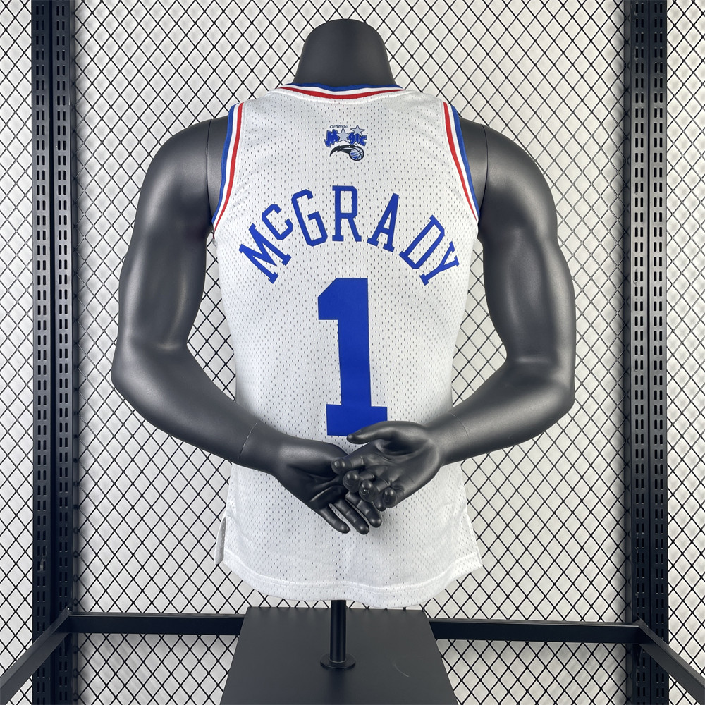 NBA Retro 2003 All-Star White Jersey McGRADY#1 S-XXL