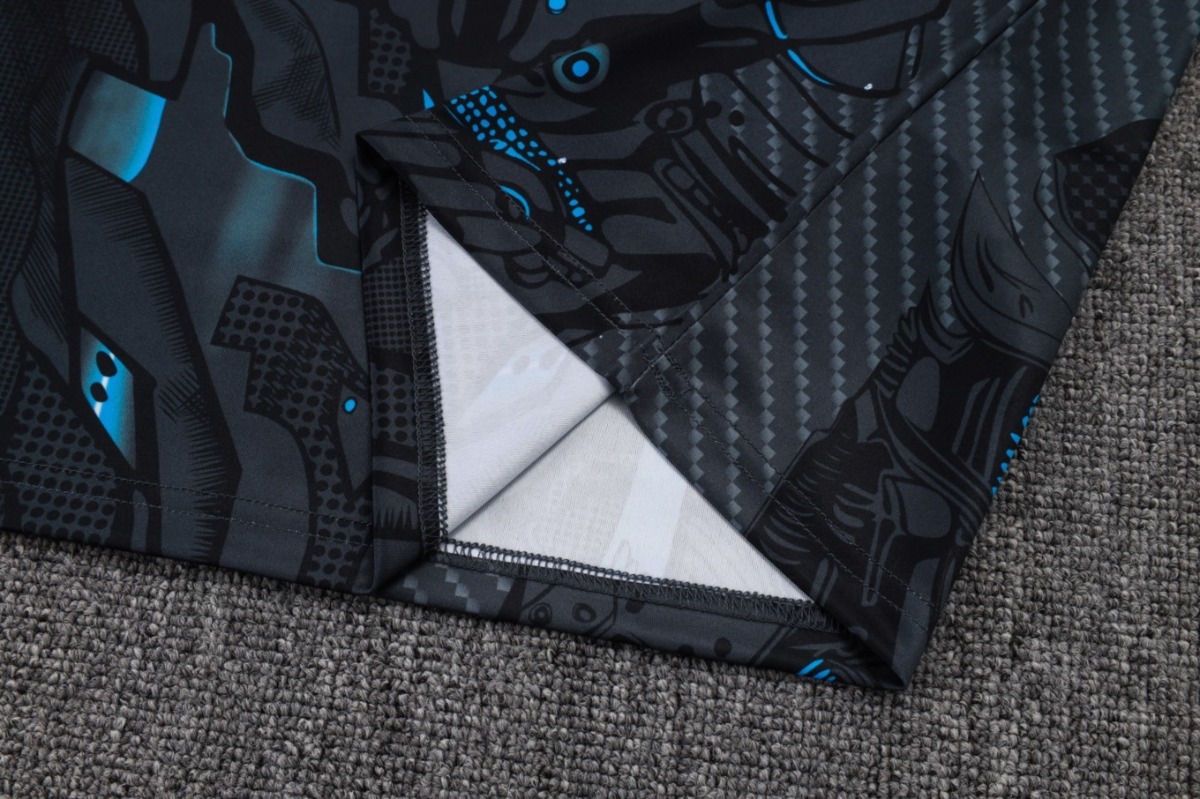2026 Naples Charcoal gray Training Set Shirt and Shorts