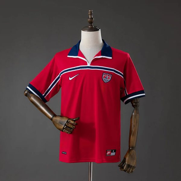 Retro USA 1998 Away Jersey Fan Version