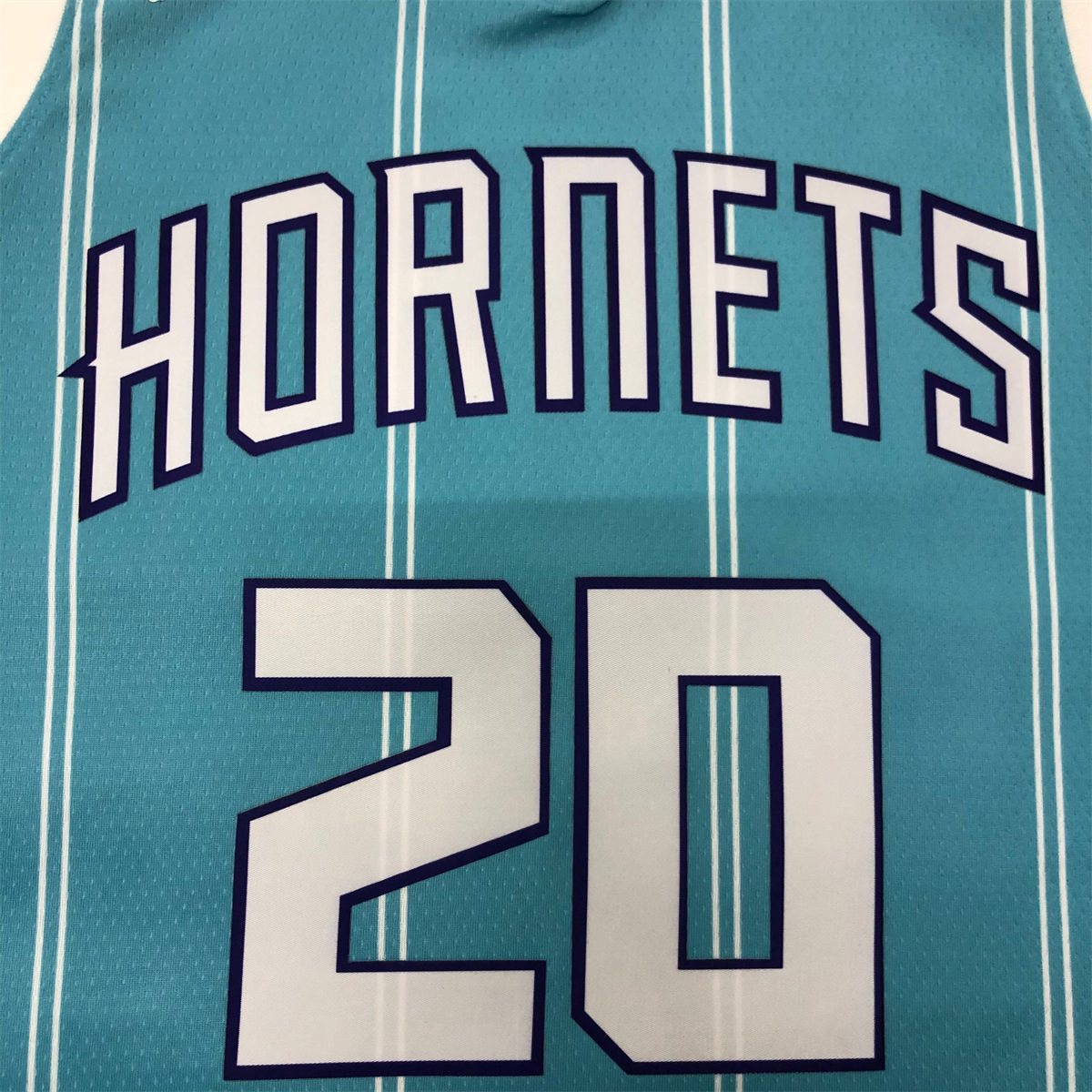 NBA Charlotte Hornets V-Neck Light Blue Jersey HAYWARD#20 S-XXL