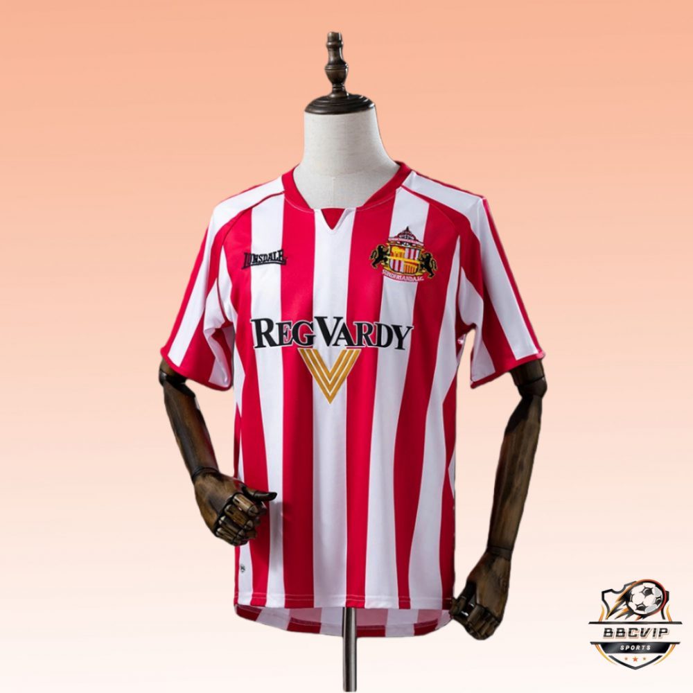 Retro 2005/06 Sunderland Home jersey Fan version