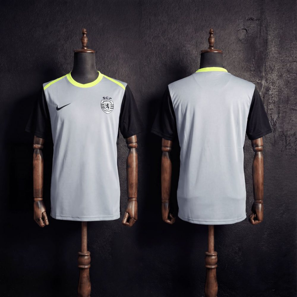 2025/26 Sporting Lisbon Training Gray jersey Fan version