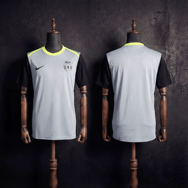 2025/26 Sporting Lisbon Training Gray jersey Fan version