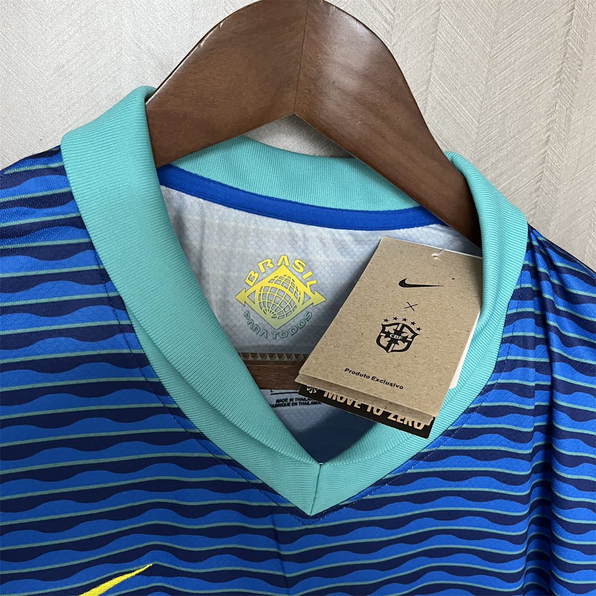 2024/25 Brazil away Blue jersey Fan Version