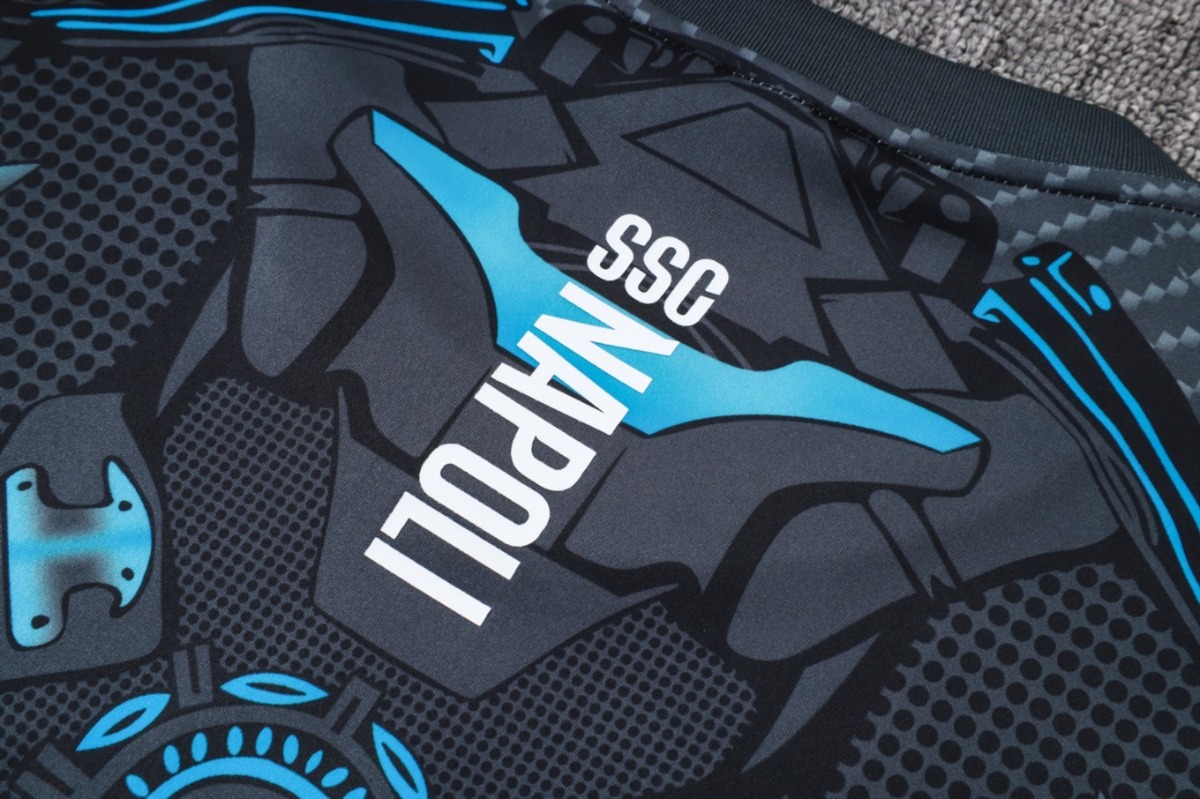 2026 Naples Charcoal gray Training Set Shirt and Shorts
