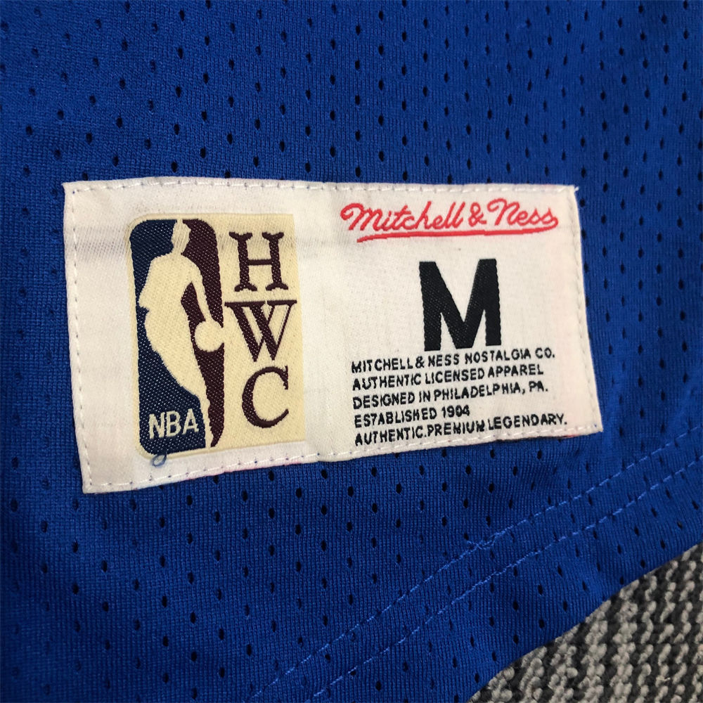 NBA Philadelphia 76ers Mitchellness Blue Jersey IVERSON#3 S-XXL