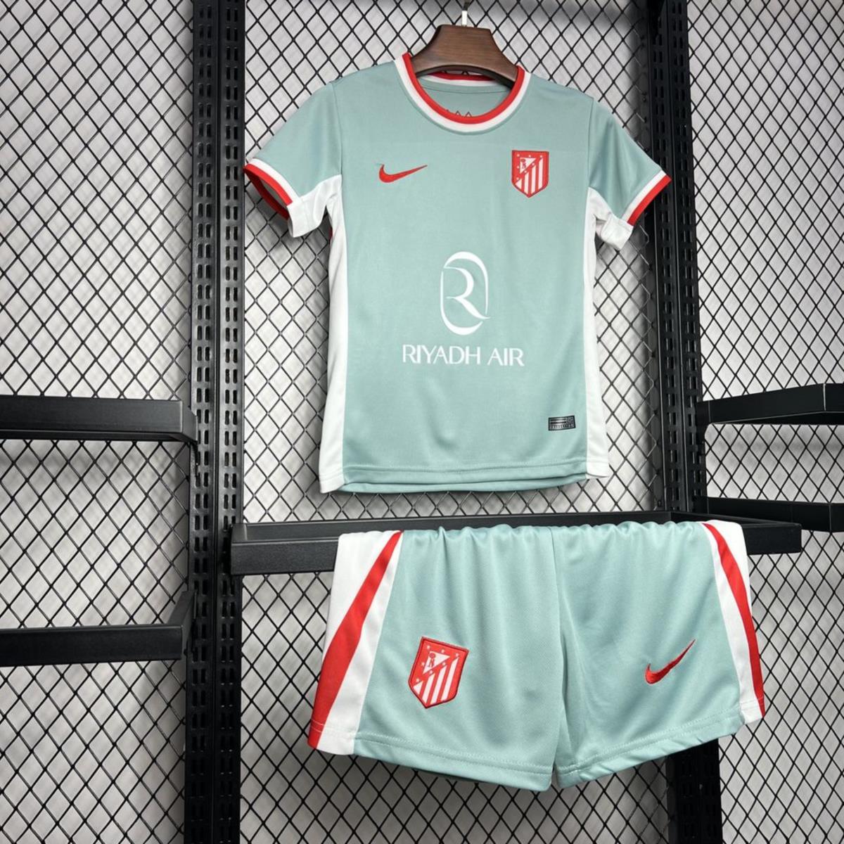 24/25 kids Atletico Madrid Away jersey Kid Kits Size 16-28
