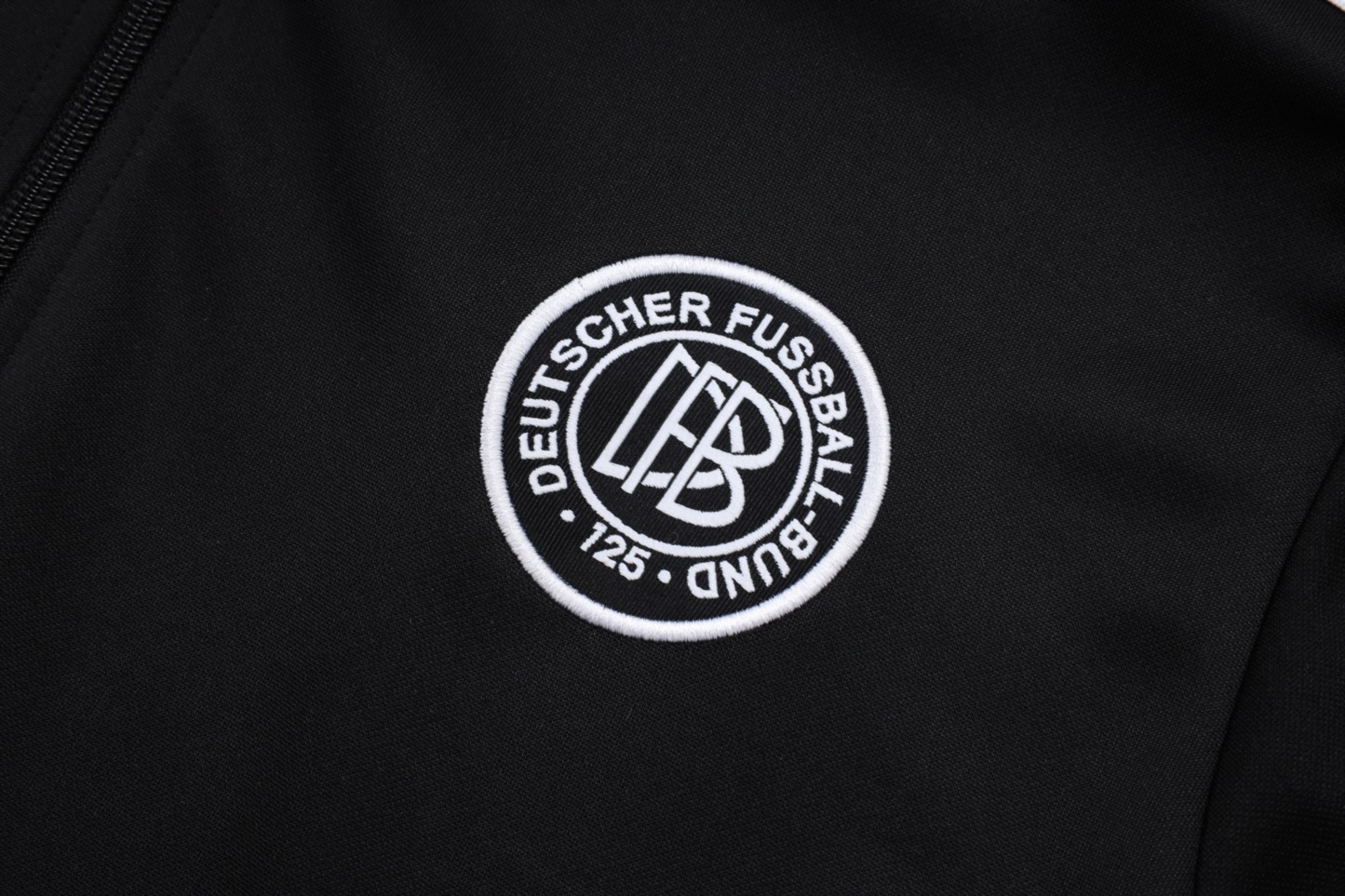 2025/26 Germany black Jacket Training Suit Set Football Team Shirt Sports Fashion