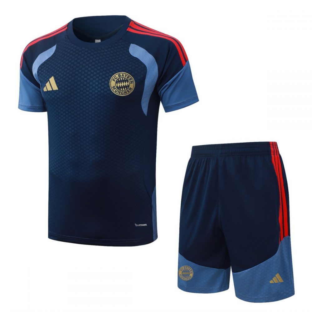 2026 Bayern Munich Royal blue Training Set Shirt andShorts
