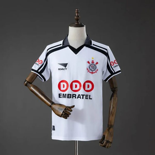 Retro 1998/99 Corinthians Home Jersey Fan Version