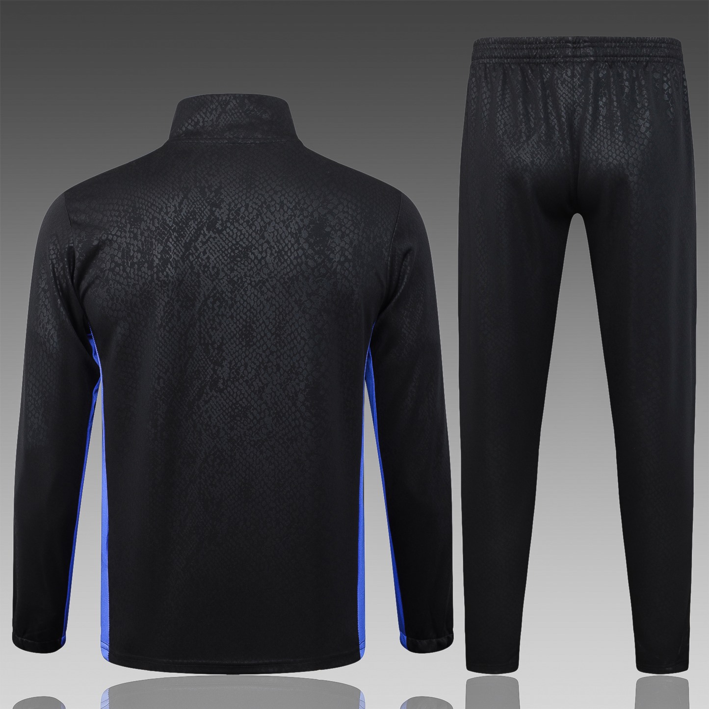 2025/26 Barcelona black Jacket Training Suit Set Football Team Shirt Sports Fashion