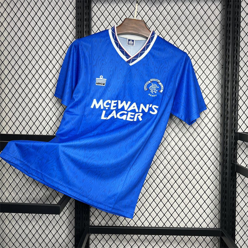 Retro Rangers 1990/92 Home jersey Fan Version