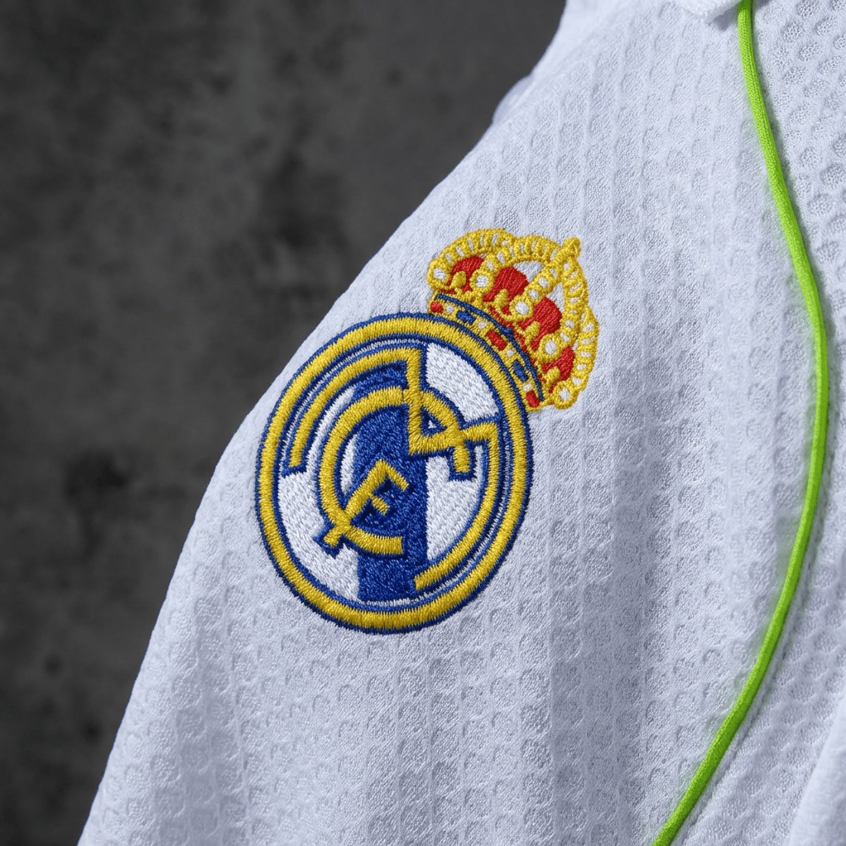 2025/26 Real Madrid Training White Polo Fan version