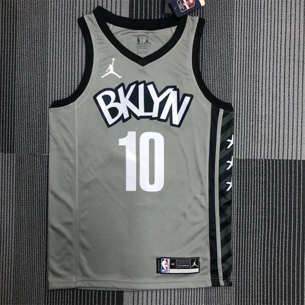NBA Brooklyn Nets V-neck Grey Jersey SIMMONS#10 S-XXL