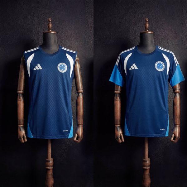 2026/27 Cruzeiro Training Navy Blue Jersey Fan version