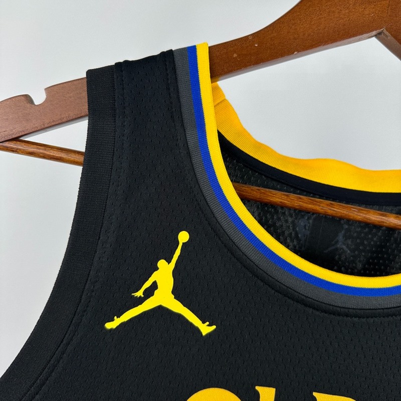 NBA 2025 Golden State Warriors Round Neck JORDAN Edition Black Jersey BUTLER Ⅲ #10 S-XXL