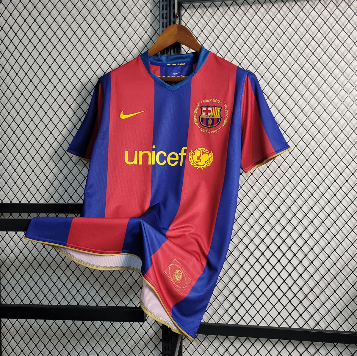 Retro Barcelona 07/08 home jersey Fan Version