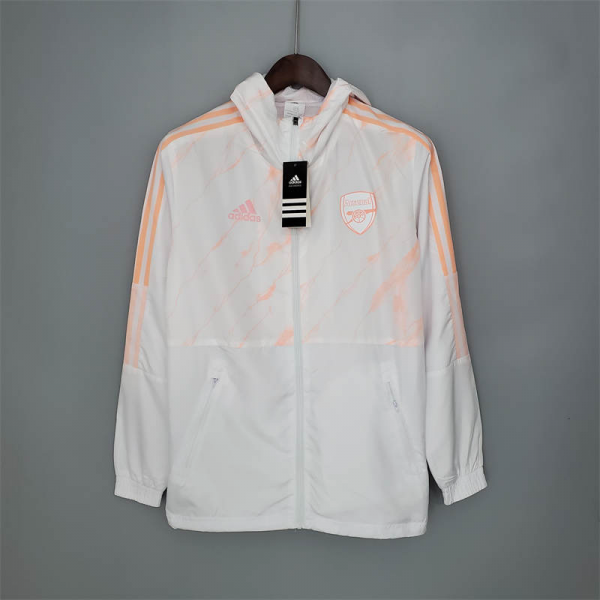 21/22 Windbreaker Arsenal White Sport Unifom jersey Sport Unifom
