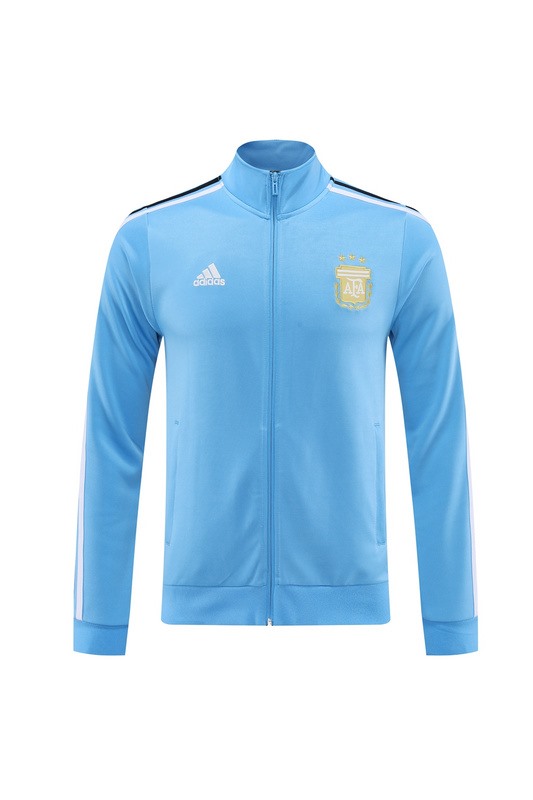 2024 Argentina Sky Blue Jacket Training Suit Set Football Team Shirt Sports Fashion