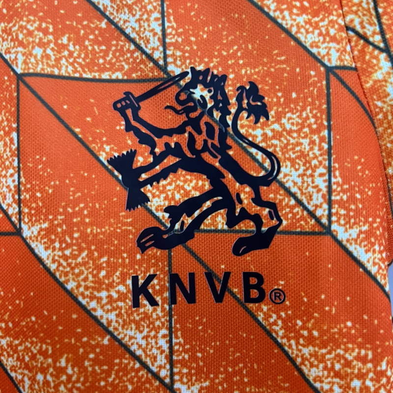 Retro Netherlands 1988 Home jersey Kid Kits Size 16-28