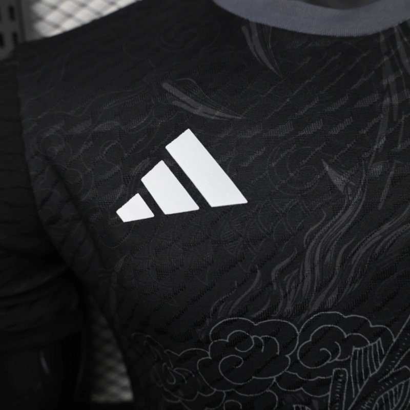 2025/26 Real Madrid Dragon edition Black jersey Player Version