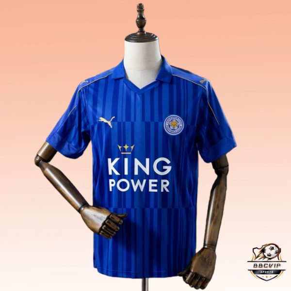 Retro Leicester City 2016/17 home jersey Fan Version